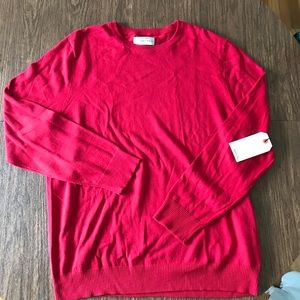 95/5 Cotton Cashmere Crewneck Sweater